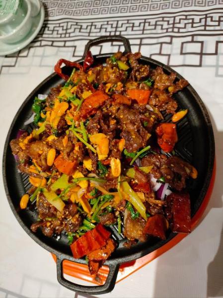 干锅羊肉的正宗做法