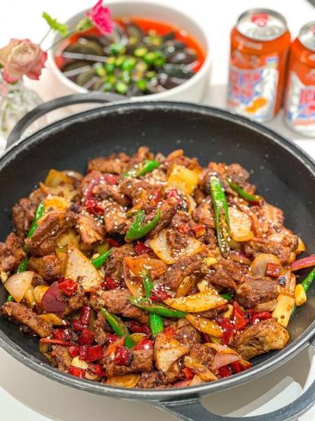 干锅羊肉的家常做法