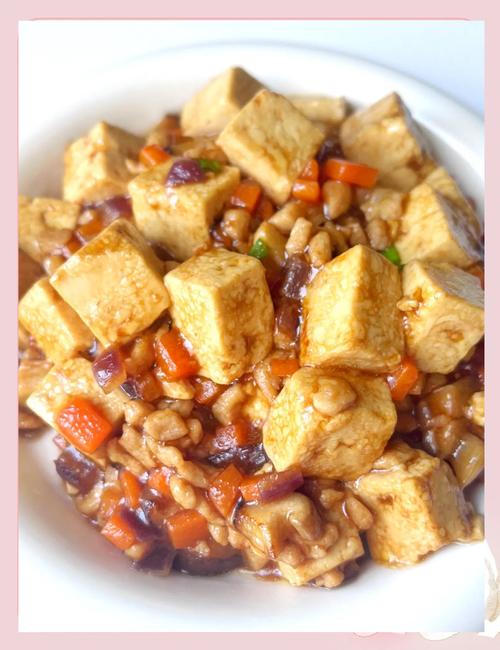 豆腐蒸肉末