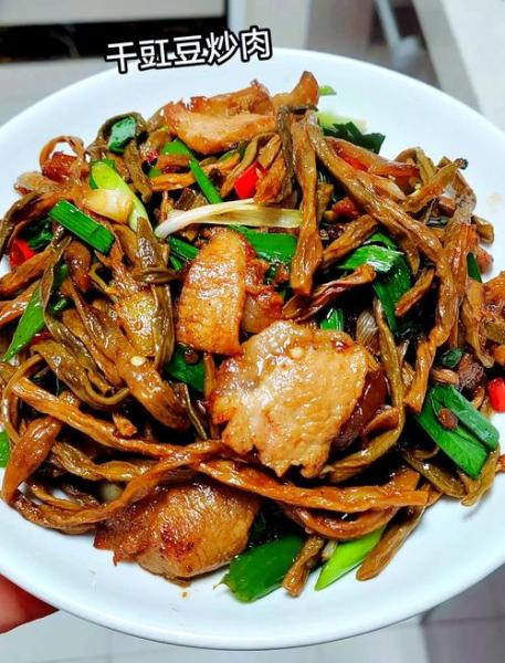 炒干豆角的方法