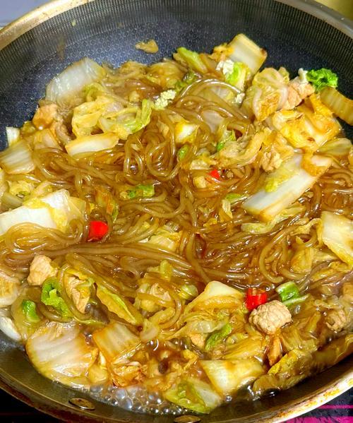 粉条炒白菜如何烹饪简单又好吃?