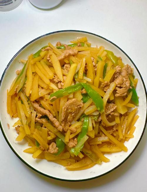 肉炒土豆丝的做法