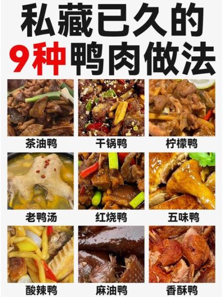 广东鸭肉的做法家常