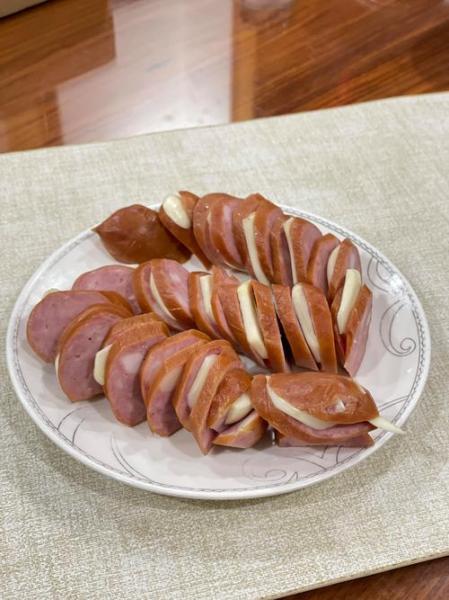 蒜味肉肠的家常做法