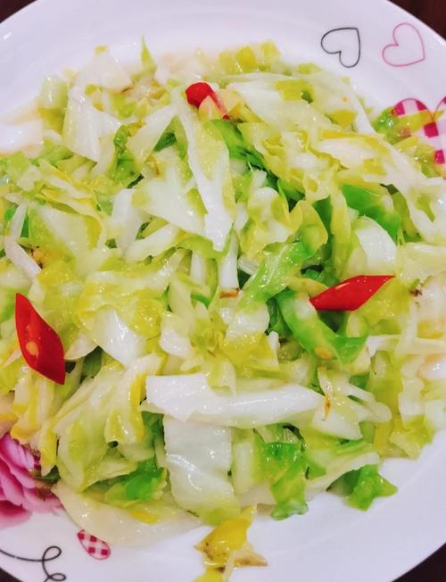 素炒洋白菜怎么做法好吃