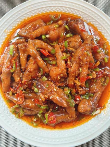 香辣鸡爪的做法大全