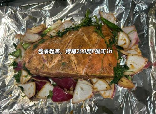 电烤箱锡纸烤羊肉做法