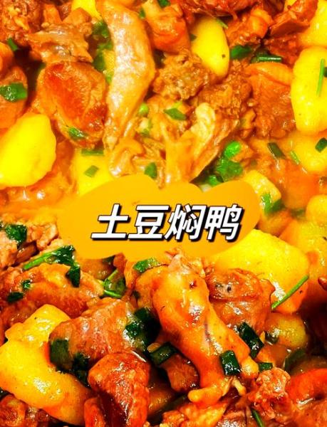 鸭焖土豆的做法